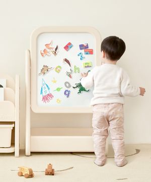 이지두잉 유아 자석보드 칠판 이동식 자석판