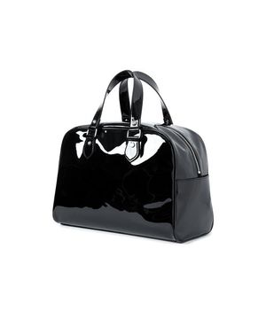 ESSENTIAL_MSS Enamel Bowling Bag [Black]