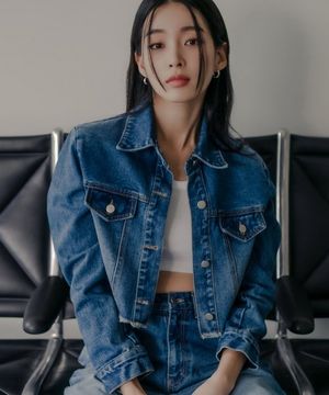 HARDCORE OVER CROP DENNIM JACKET