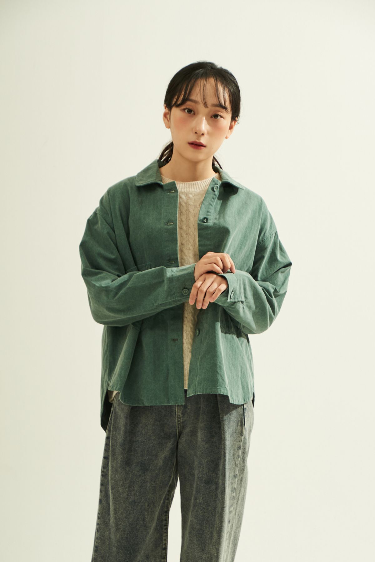 스타일바이미인(STYLEBYMIIN) 피그헤링본자켓