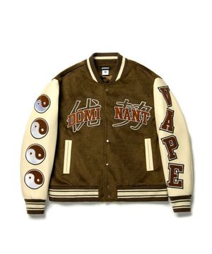 Dragon Varsity Jacket_Brown