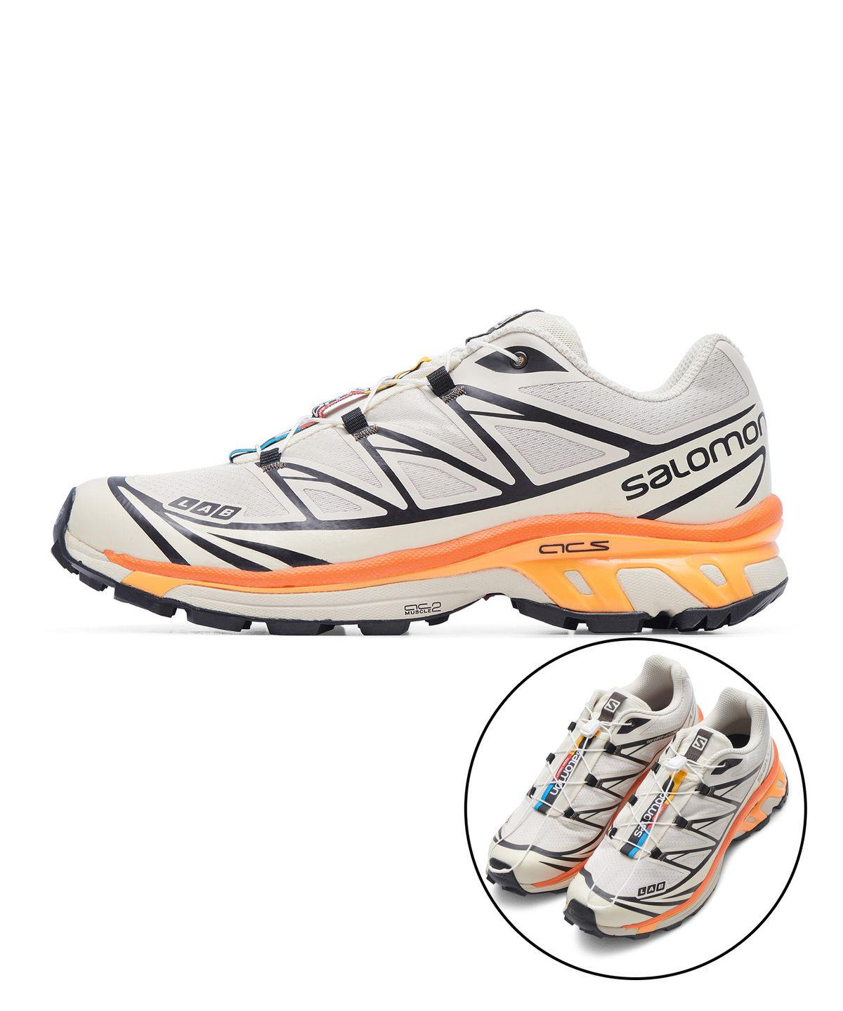 살로몬(SALOMON) XT-6 - 레이니 데이:델리시오소:바이브런트 오렌지  / L41751400