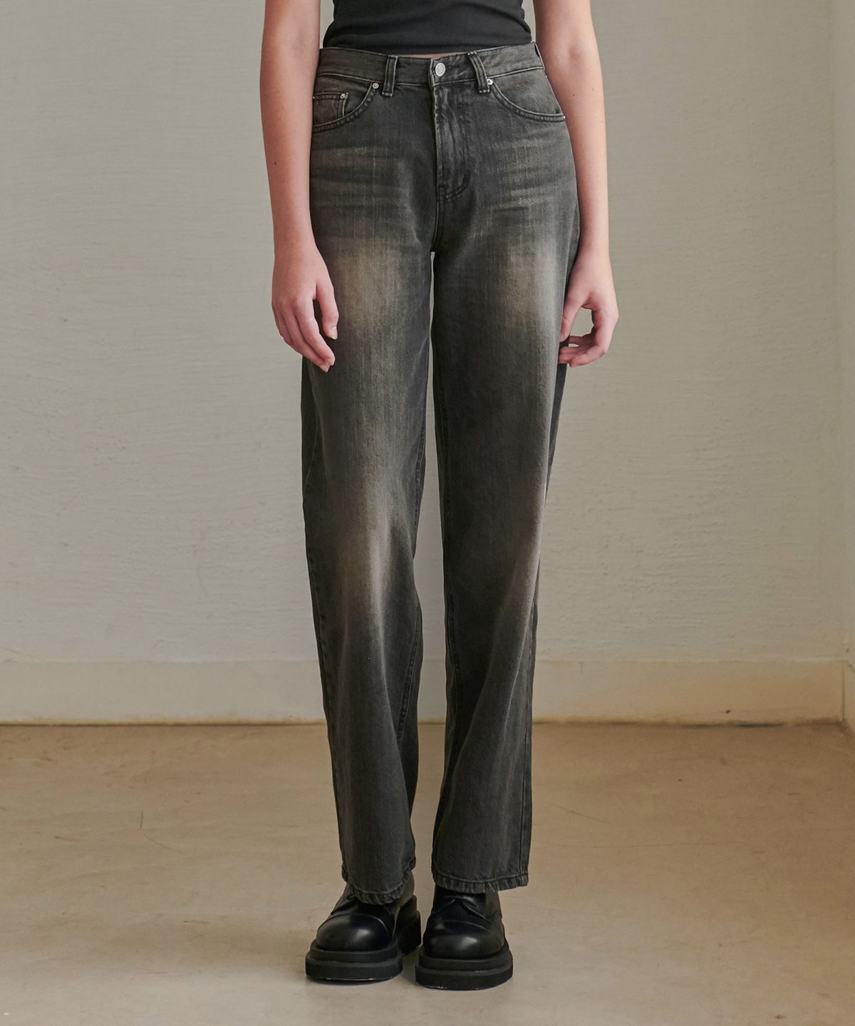 판도라핏(PANDORAFIT) [WIDE] Drama Jeans