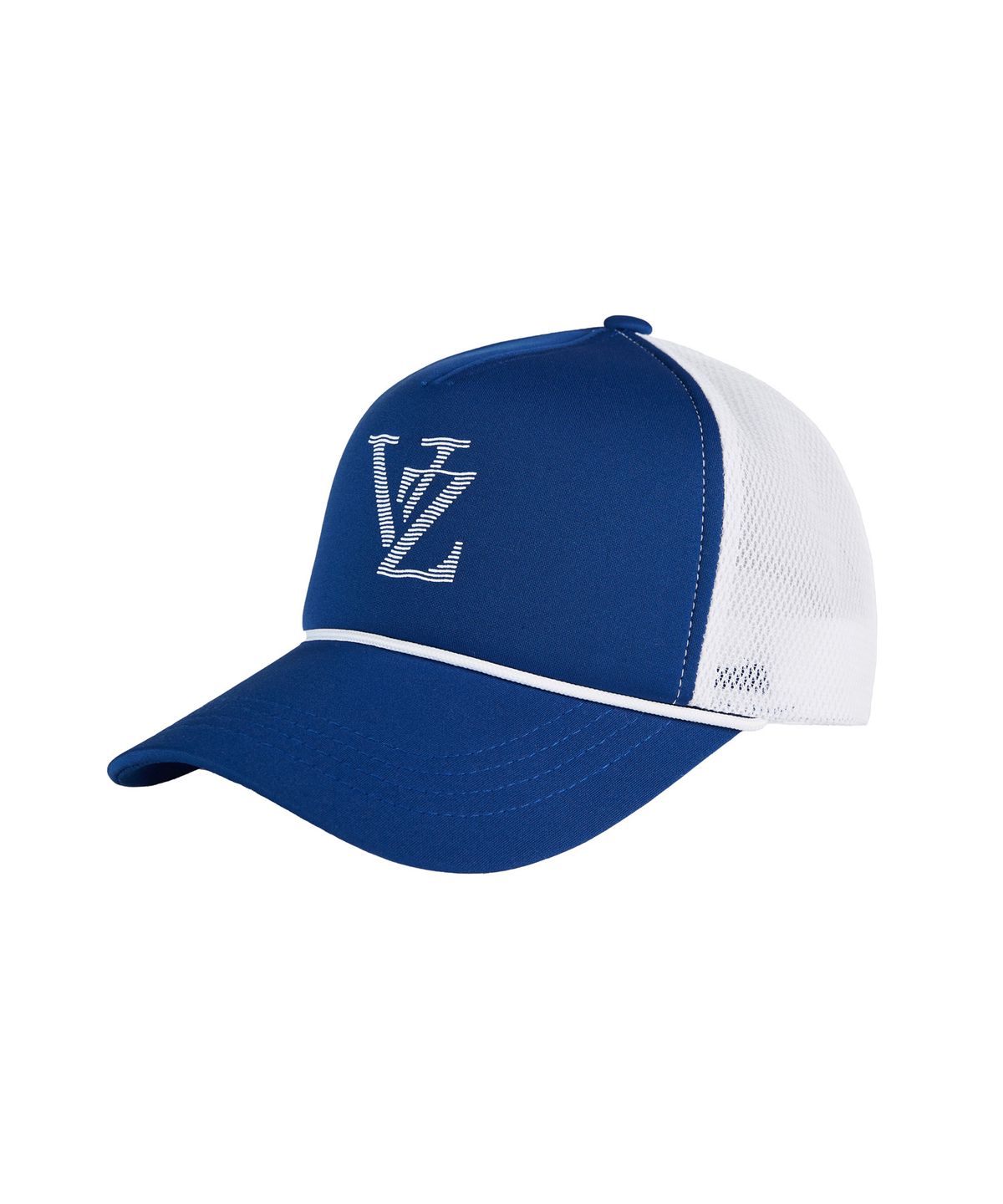 바잘(VARZAR) VZ 웨이브 로고 매쉬캡 블루
