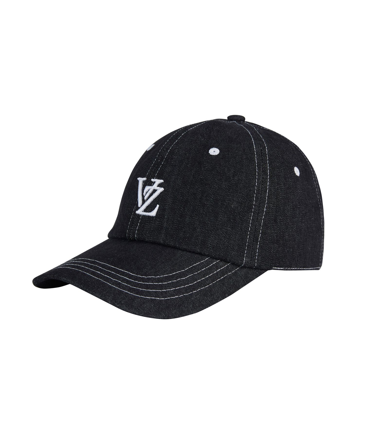 ハット WOOALONG Signature crack ball cap BLACK WL230WCA10UBLK MUSINSA公式 | VARZAR 3D Monogram Stitch Overfit Ball Cap