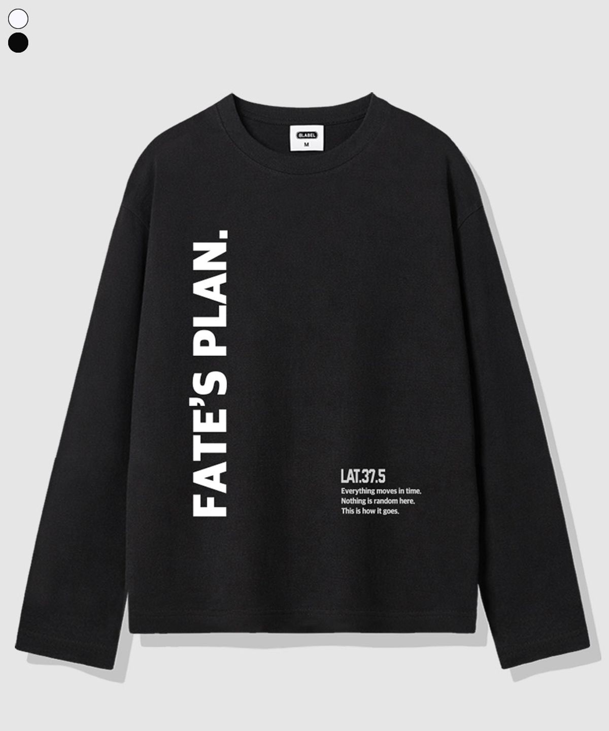 베이직라벨(BASIC LABEL) Fate’s Plan Layered Long Sleeve 2 Color [BLBR_2003]