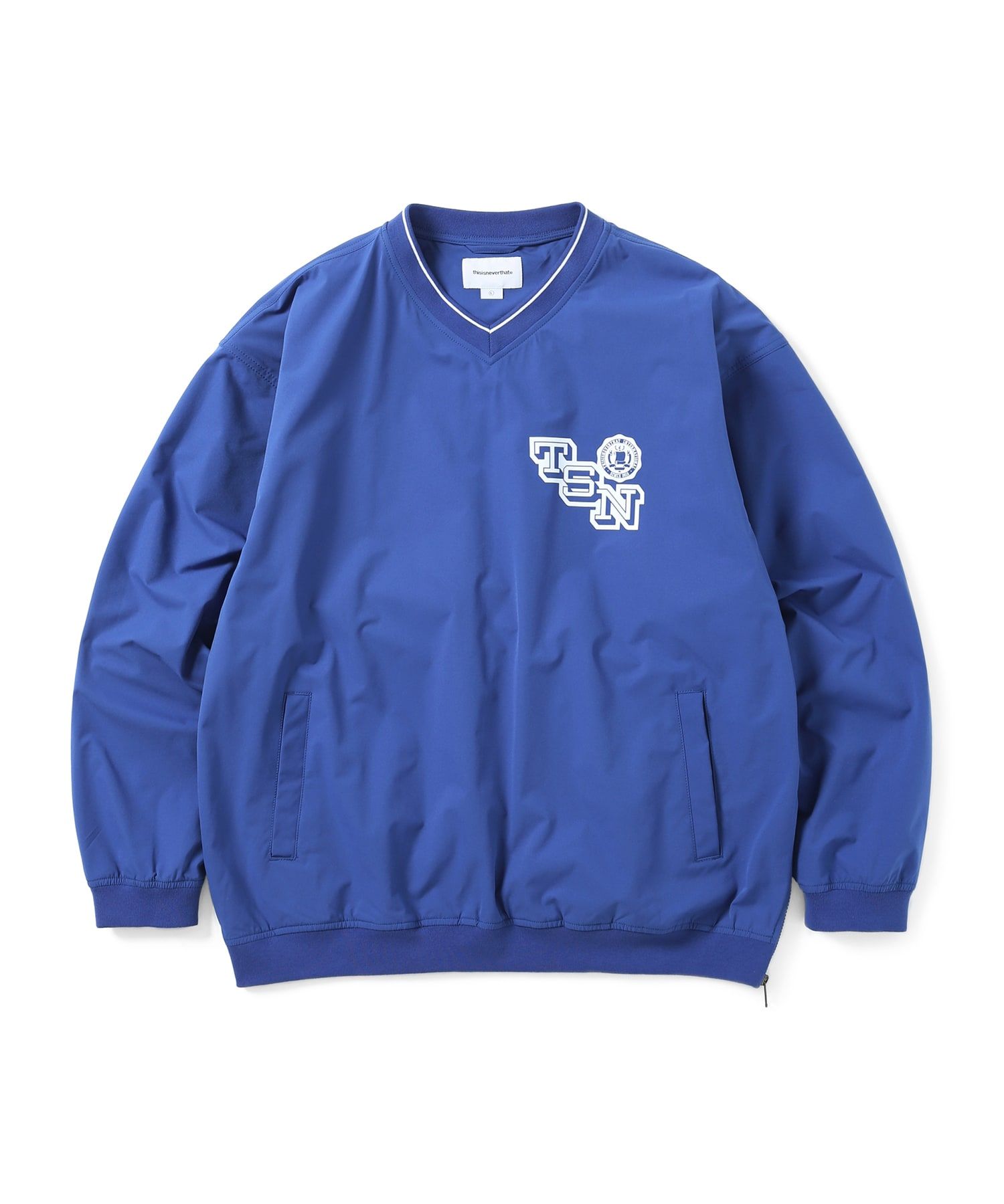 メンズウェア thisisneverthat golf pullover MUSINSA公式 | thisisneverthat TSN Golf Pullover Blue