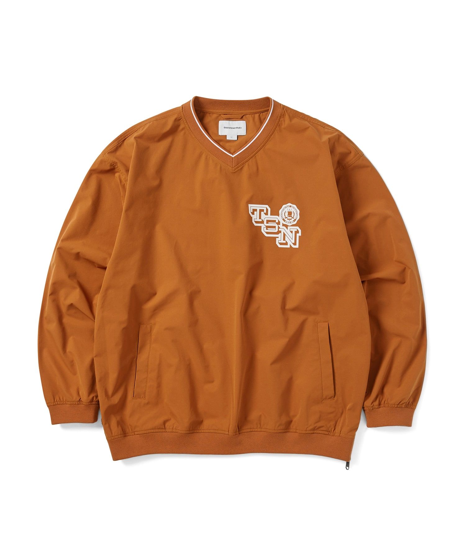 MUSINSA公式 | thisisneverthat TSN Golf Pullover Orange