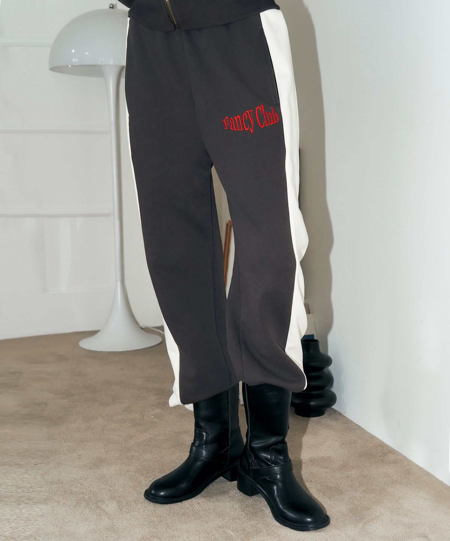 ☆NASTY FANCY CLUB☆ NF MOITY AUTHENTIC SWEAT PANTS CHARCOAL MUSINSA | FANCY CLUB [NF] Moiety Authentic Sweat Pants