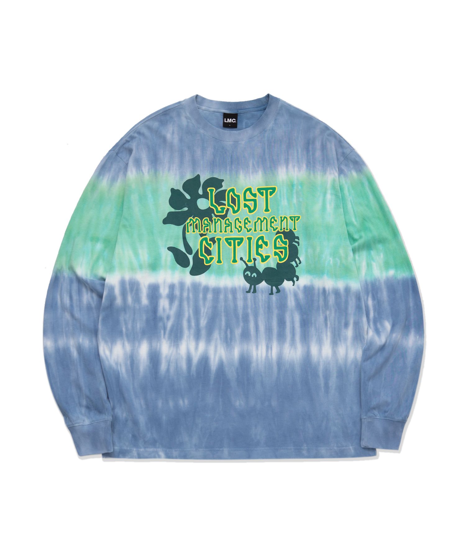 MUSINSA | LMC LMC STRIPE TIE DYE LONG SLV TEE stone blue