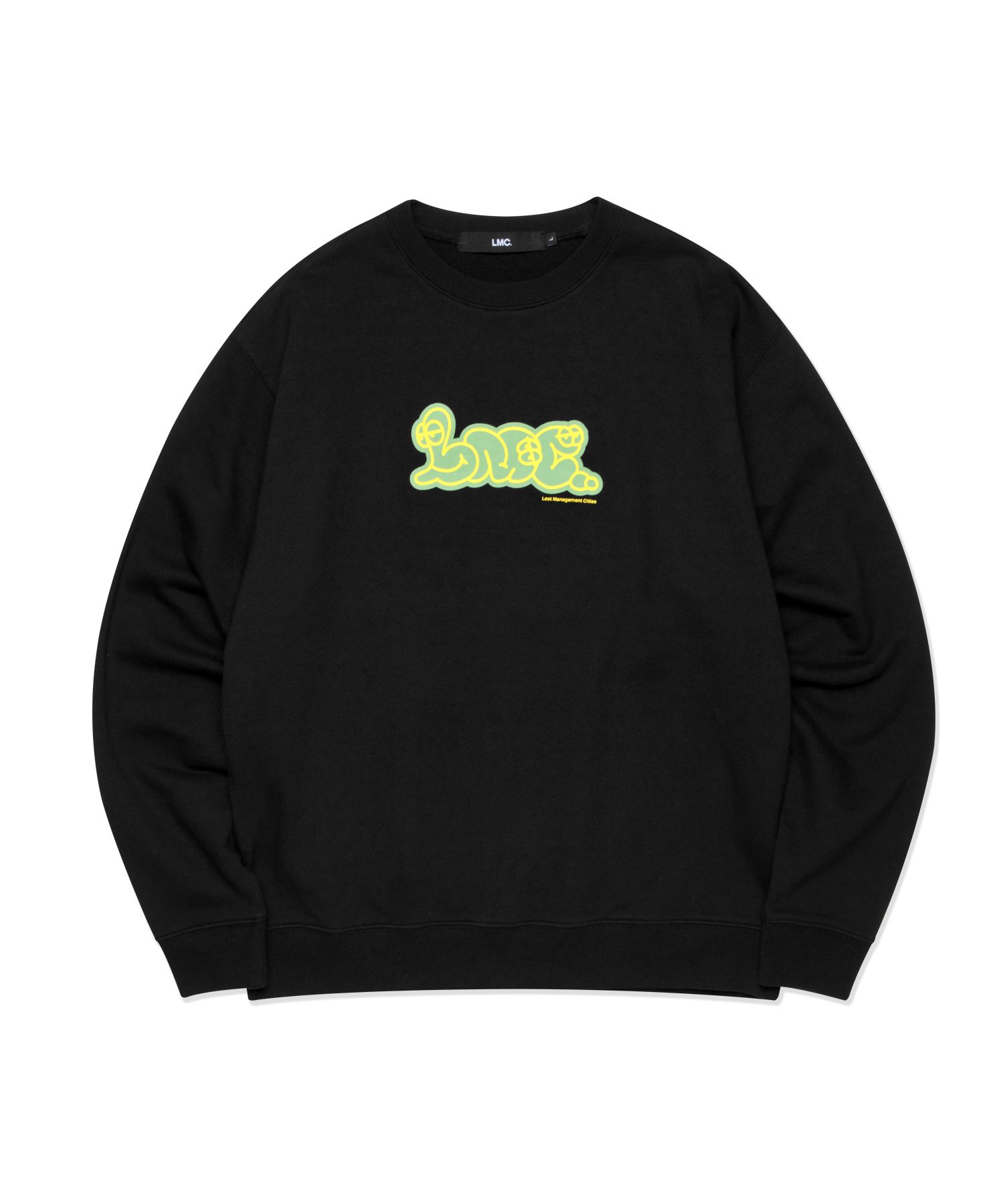 [ LMC ]★LMC STICKER SWEATSHIRT MUSINSA | LMC LMC STICKER SWEATSHIRT black