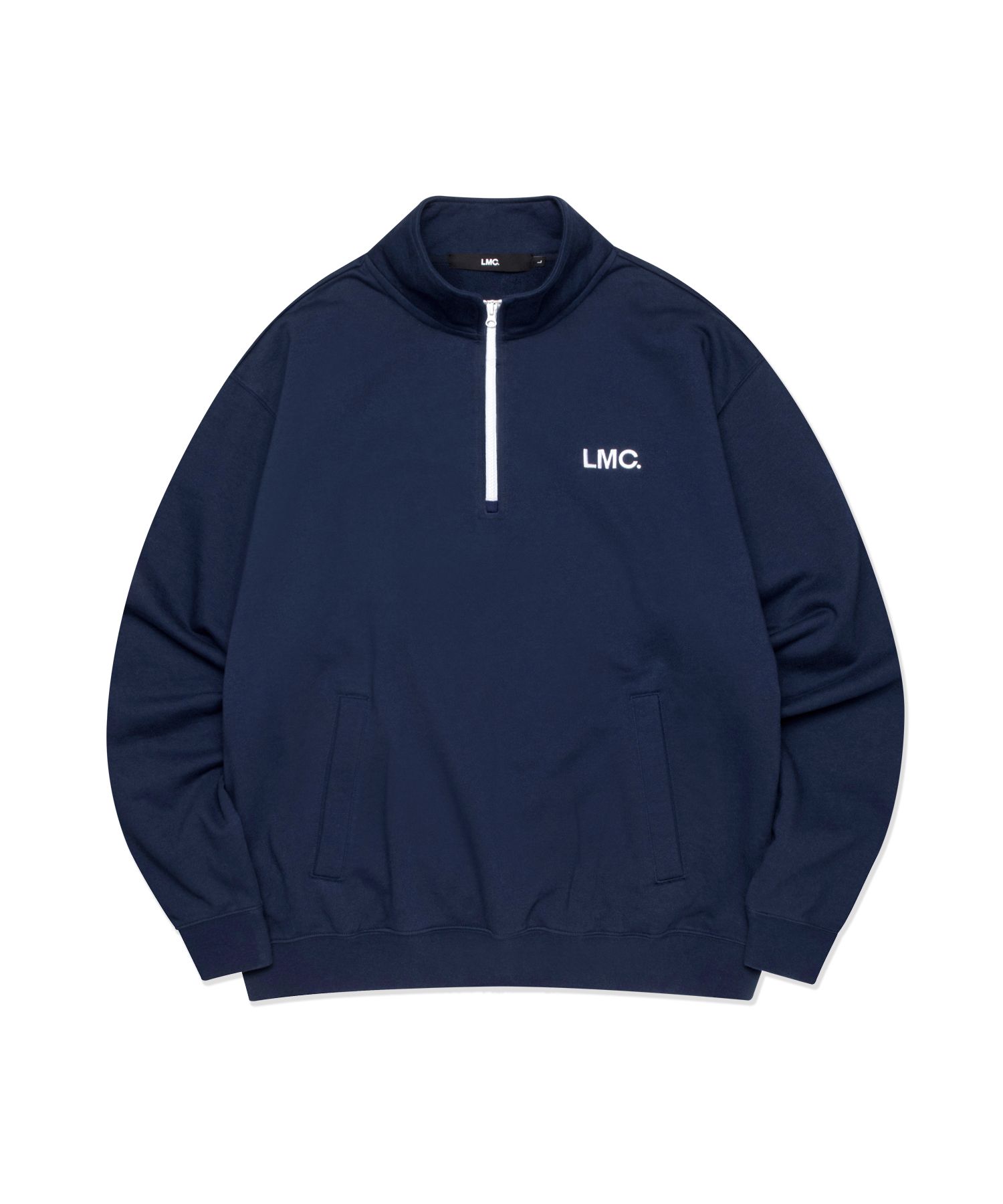 さらに100円引き◆LMC VELOUR QUATER ZIP SWEATSHIRT LMC LMC Velour Quater Zip Sweatshirt Black | International Store