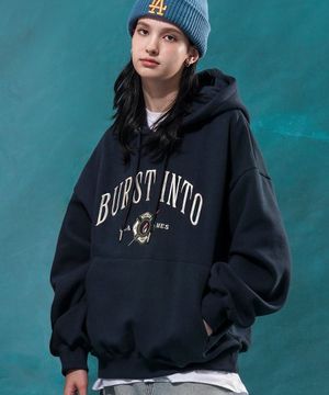 플레임 후드 네이비 HHHD3454