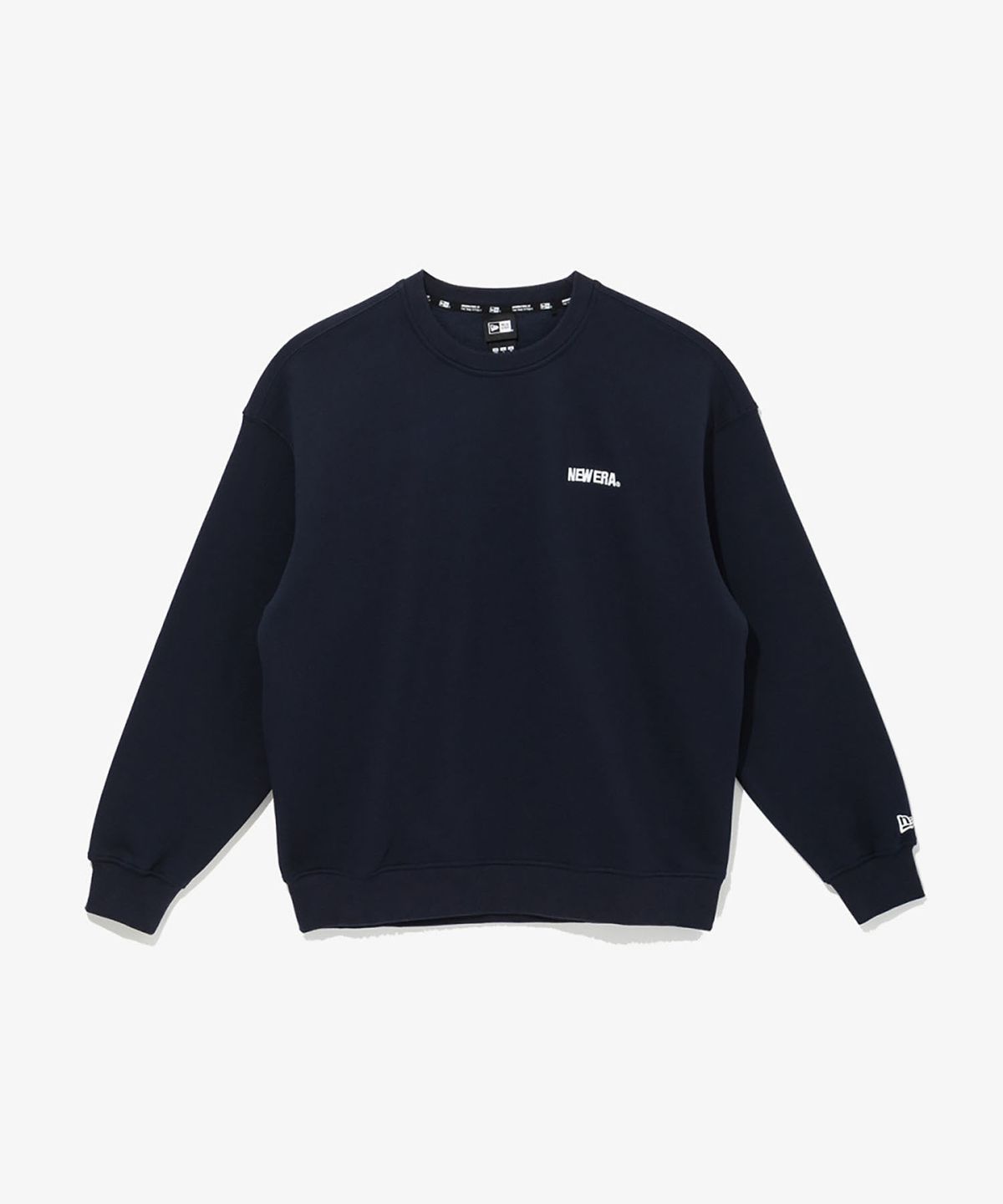 뉴에라(NEW ERA) NE 에센셜 맨투맨 네이비