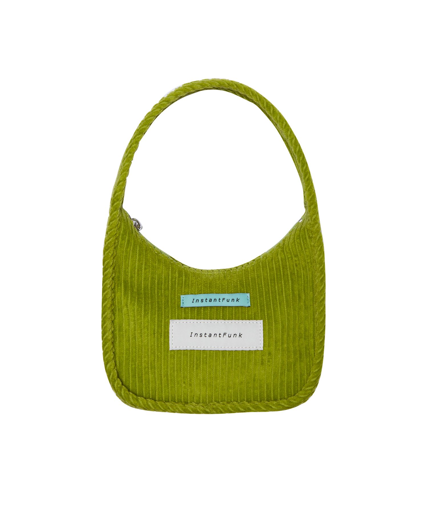 ☆送料・関税込☆INSTANTFUNK★MINI CORDUROY BAG★バッグ★ MUSINSA公式 | INSTANTFUNK Corduroy Mini Bag - Green