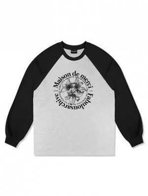 UNISEX 르리스 라글란 롱 슬리브 블랙(FCC3TS480M)