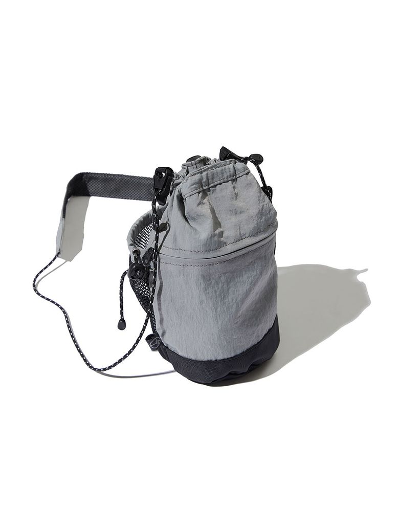 Utility Nylon Small Pouch Bag Grey