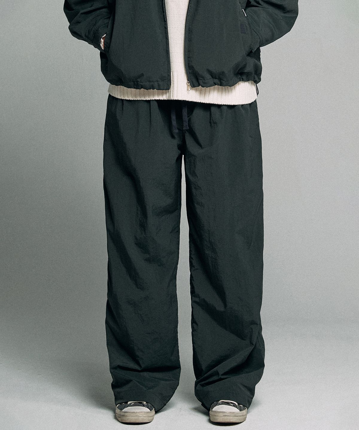 스컬프터(SCULPTOR) Two-Way Wind Pants Charcoal