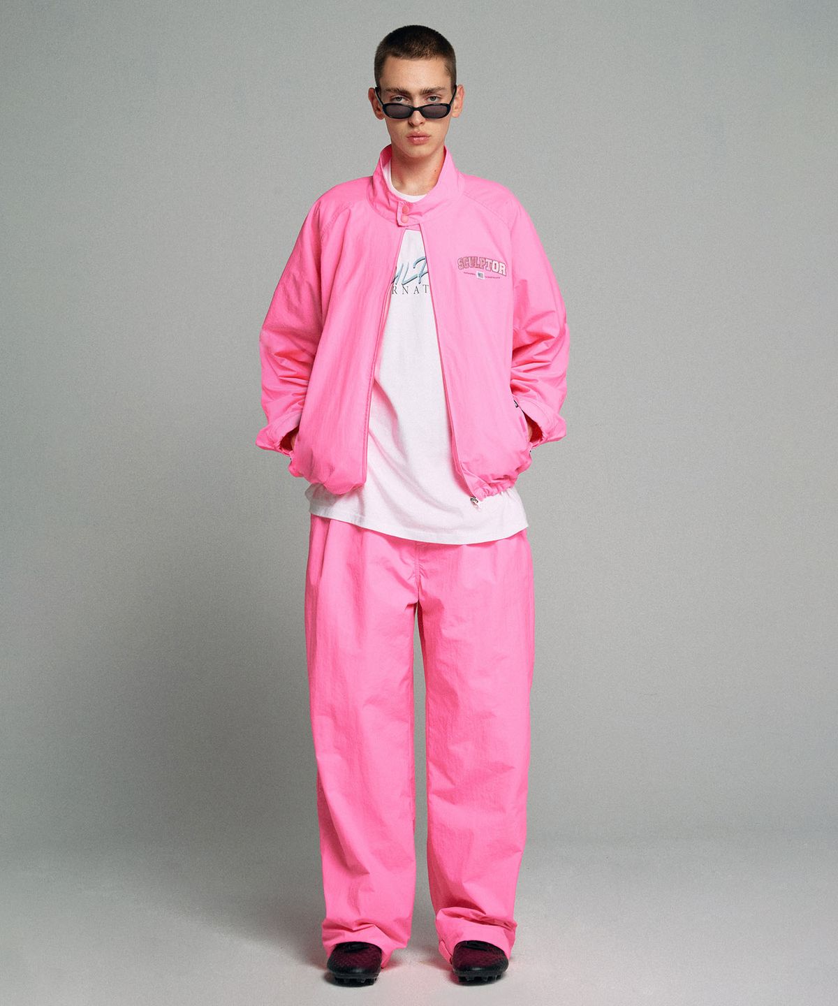 스컬프터(SCULPTOR) Two-Way Wind Pants N.Pink