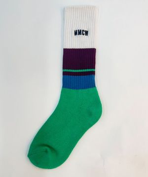 MMCW LONG SPORTS SOCKS/GREEN