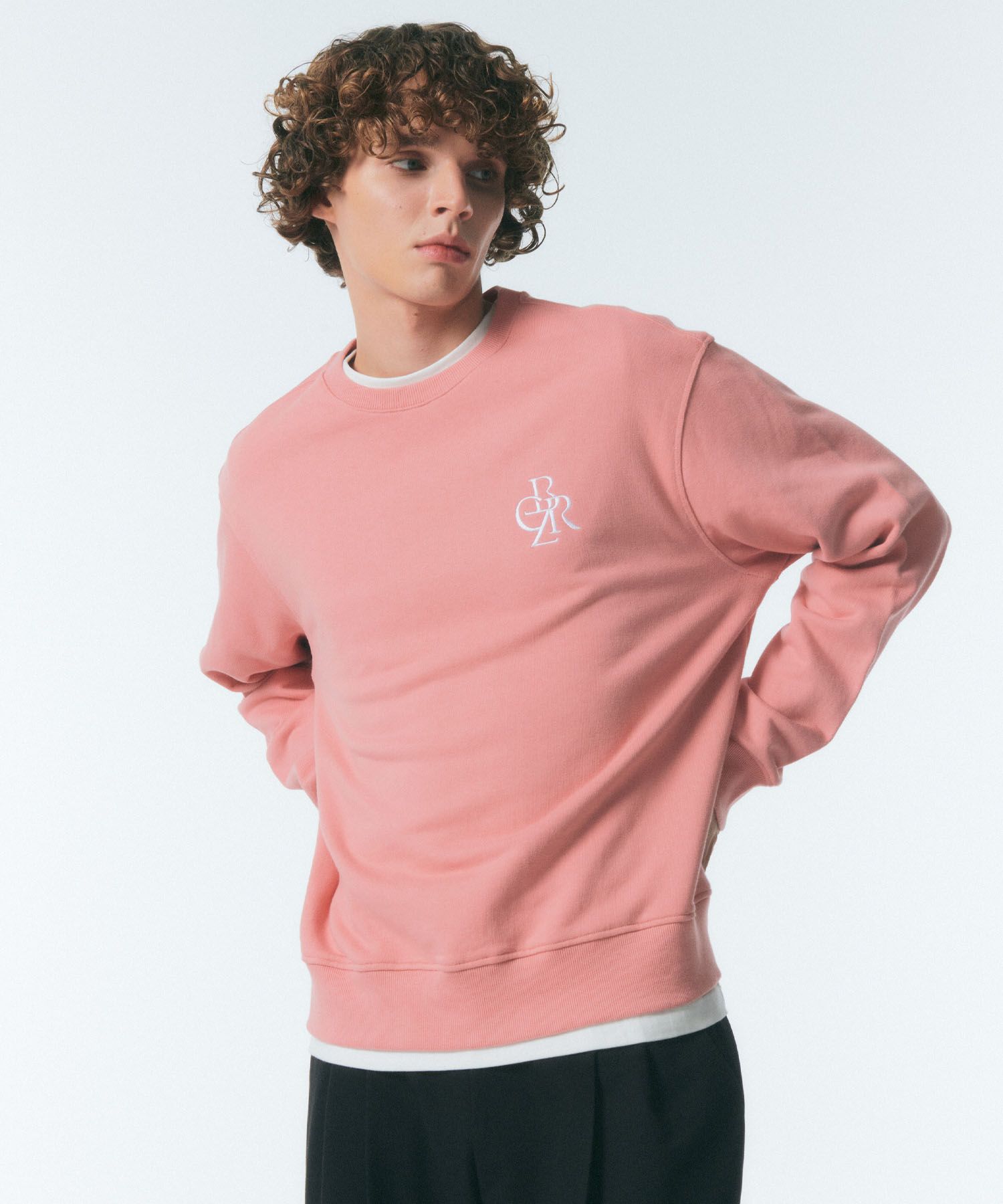 ★関税込★CITYBREEZE★LOGO EMBROIDERY PATTERN SWEATSHIRT★ MUSINSA | CITYBREEZE [22FW] [UNISEX] Logo Embroidered Basic