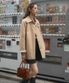 Mac half trench coat_Deep beige
