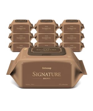 시그니처 브라운 70매 캡 10팩