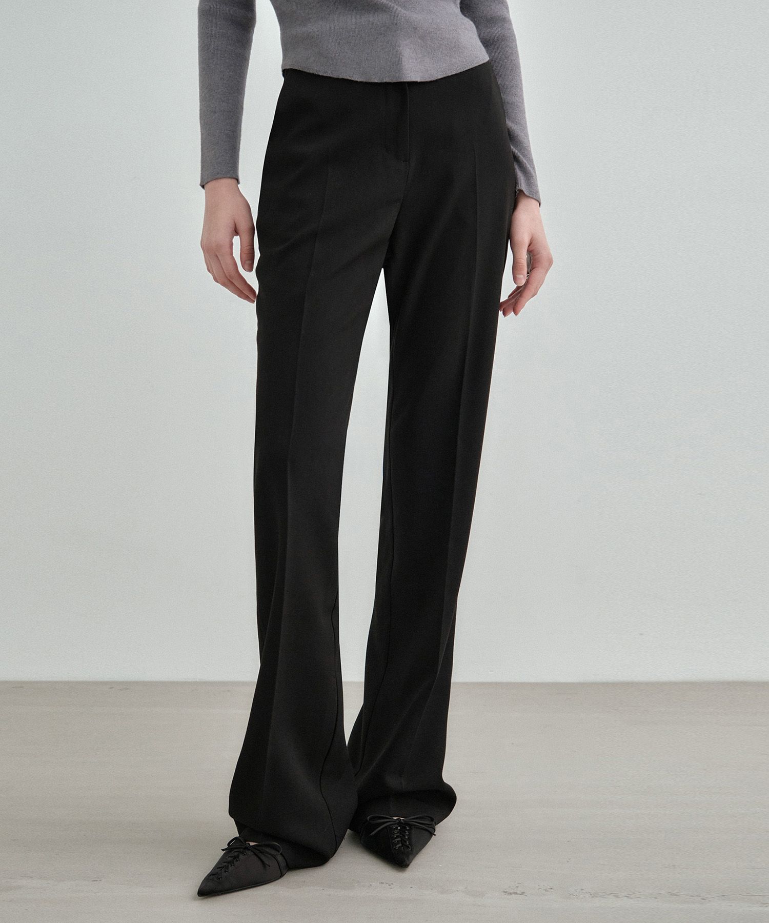 semi bootcut slacks
