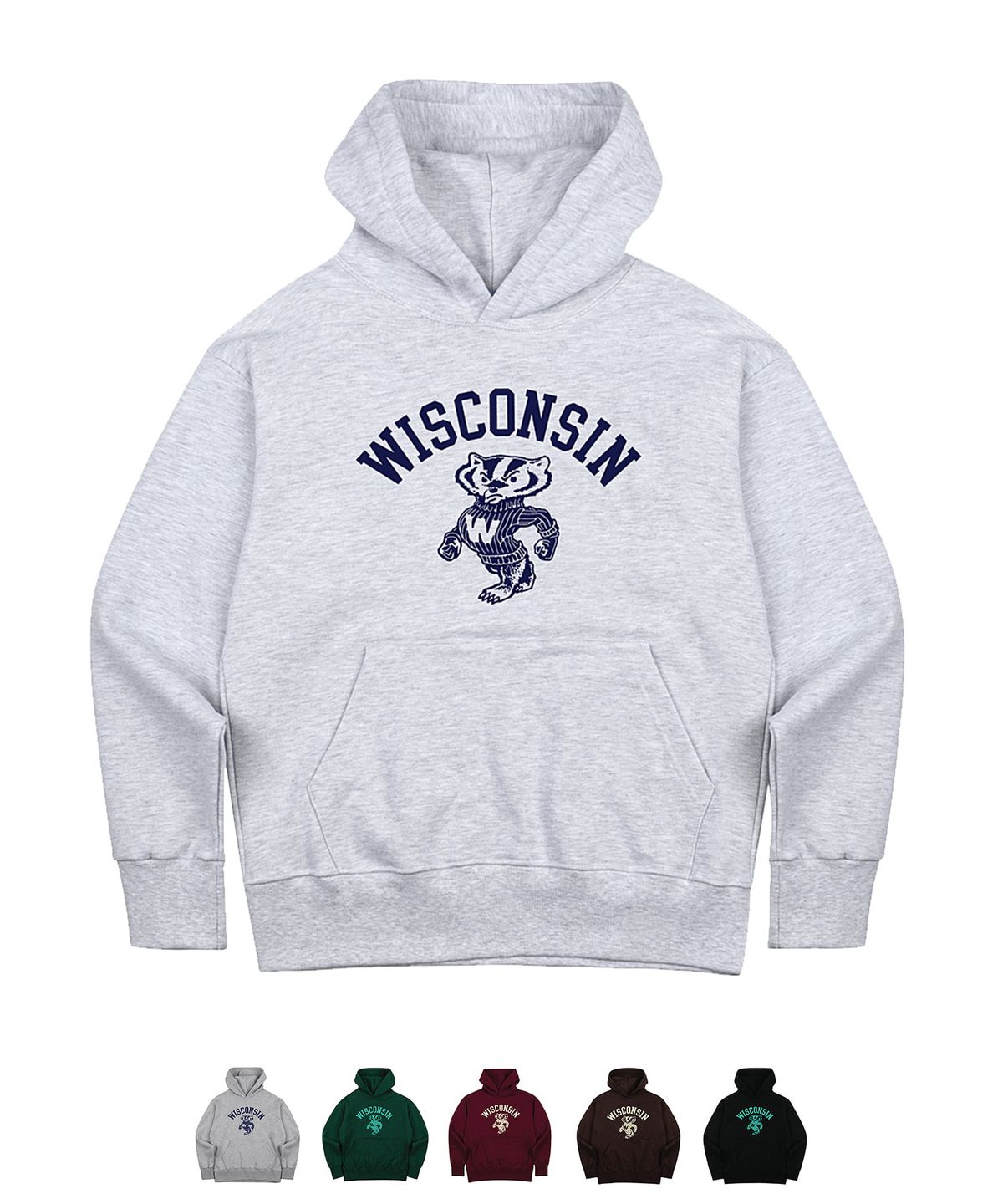 네이비팀(NAVYTEAM) NTV HD-WISCONSIN HOODIE