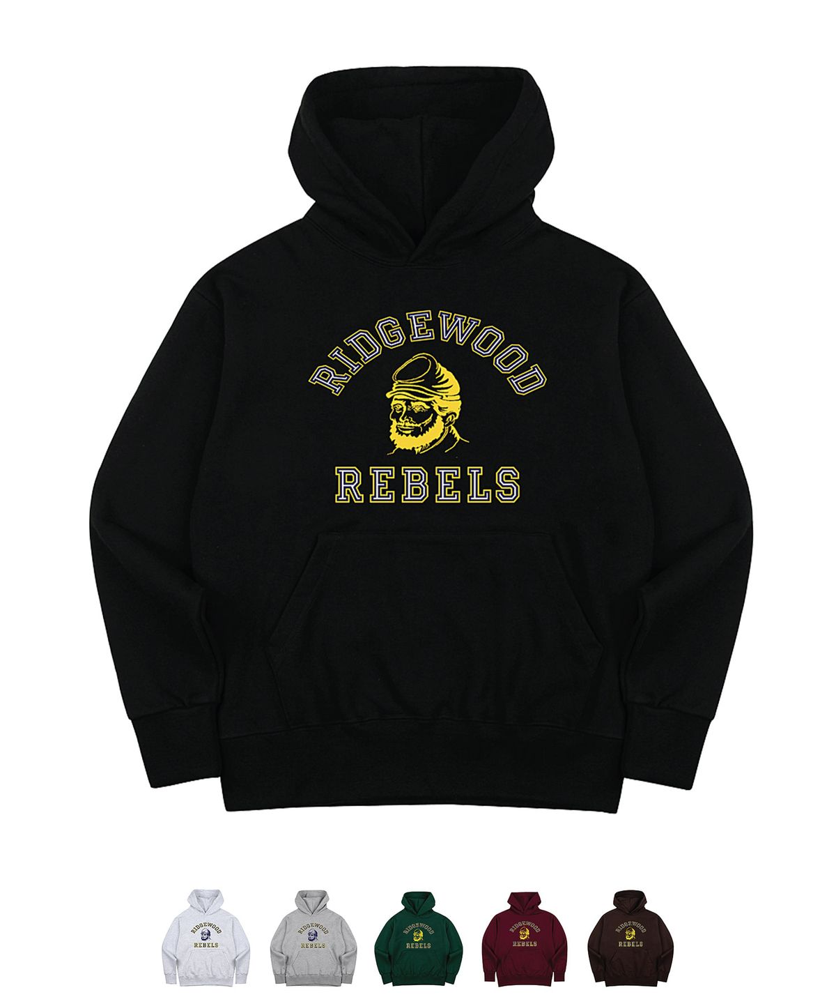 네이비팀(NAVYTEAM) NTV HD-RIDGE WOOD REBELS HOODIE