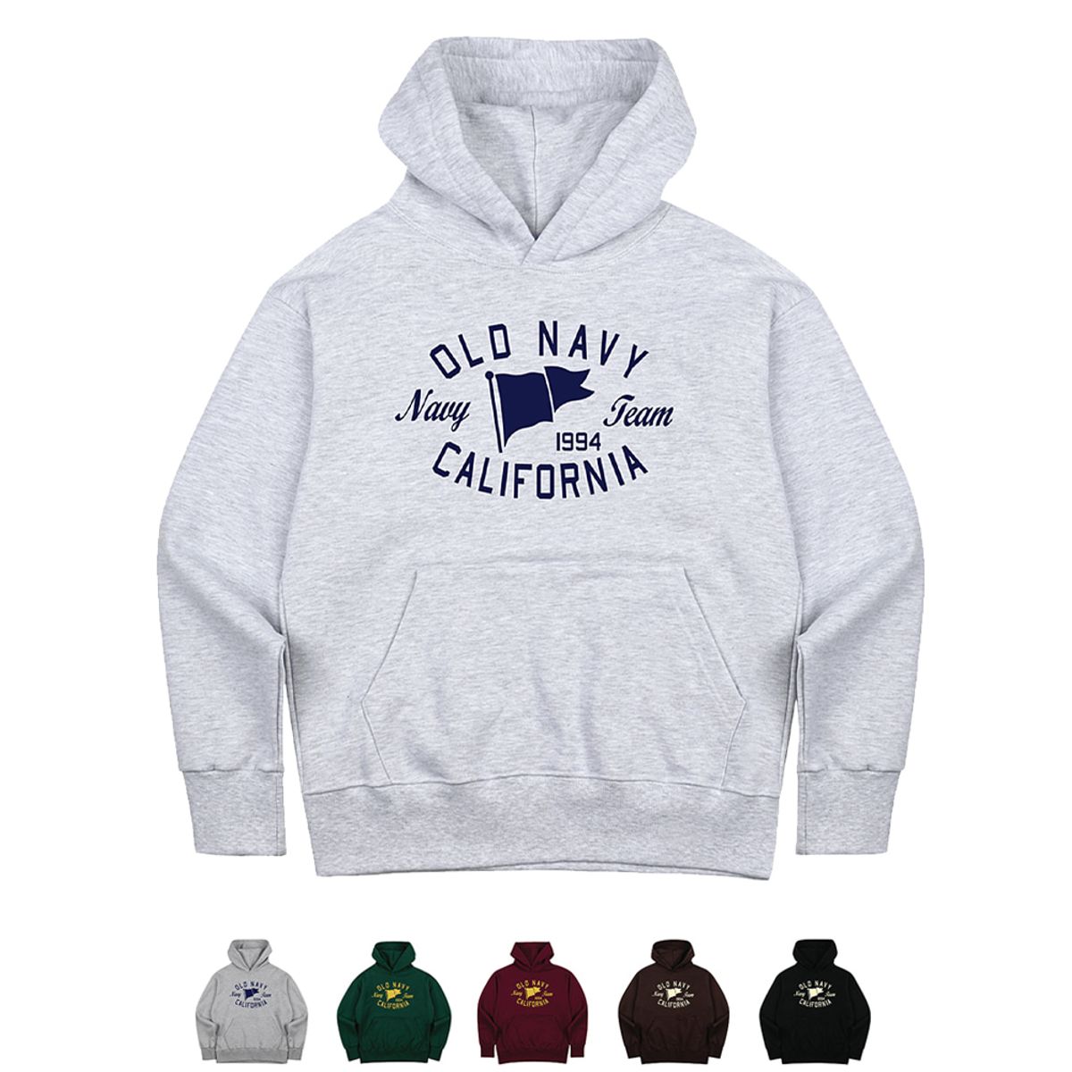 네이비팀(NAVYTEAM) NTV HD-OLD NAVY CALIFORNIA HOODIE