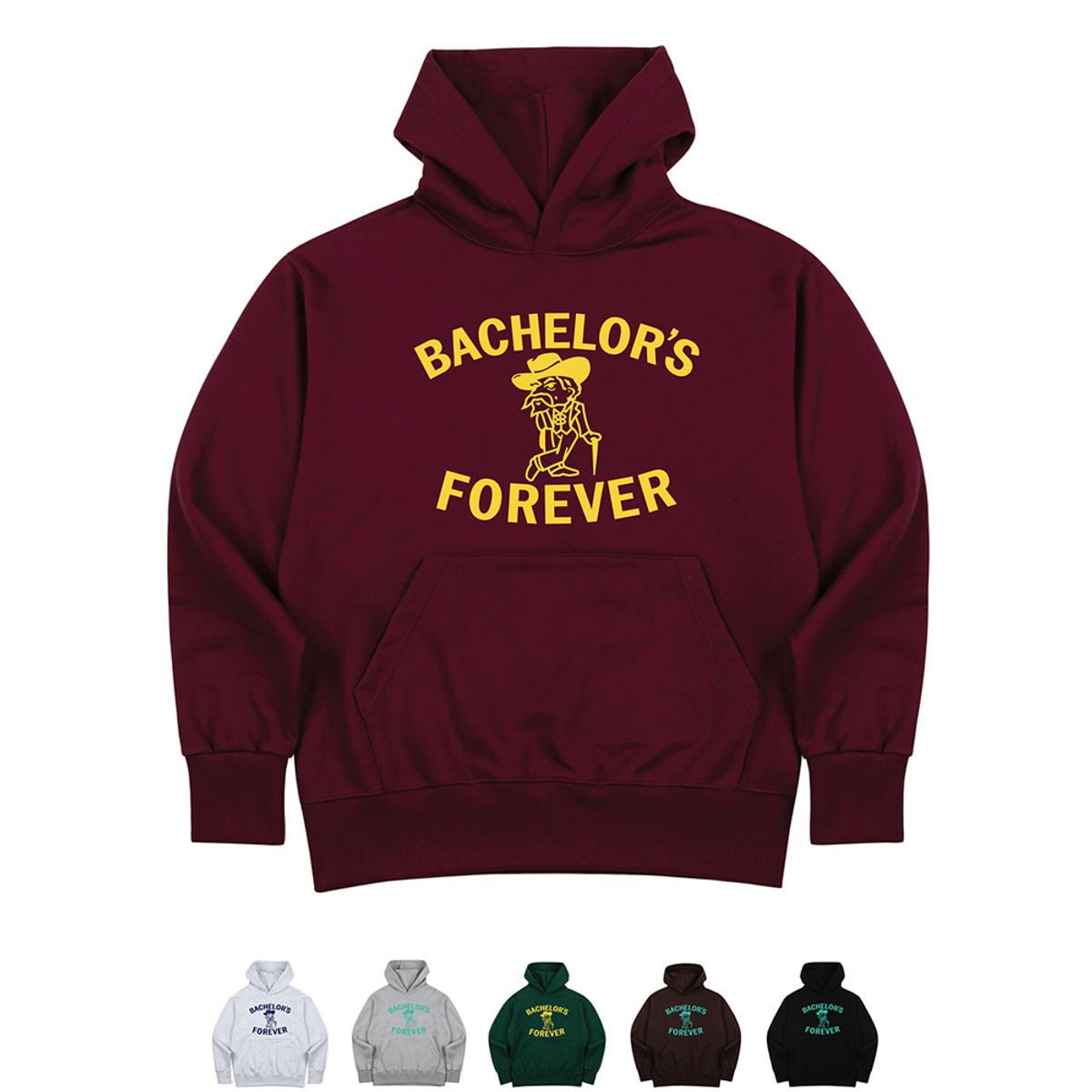 네이비팀(NAVYTEAM) NTV HD-BACHELORS FOREVER HOODIE