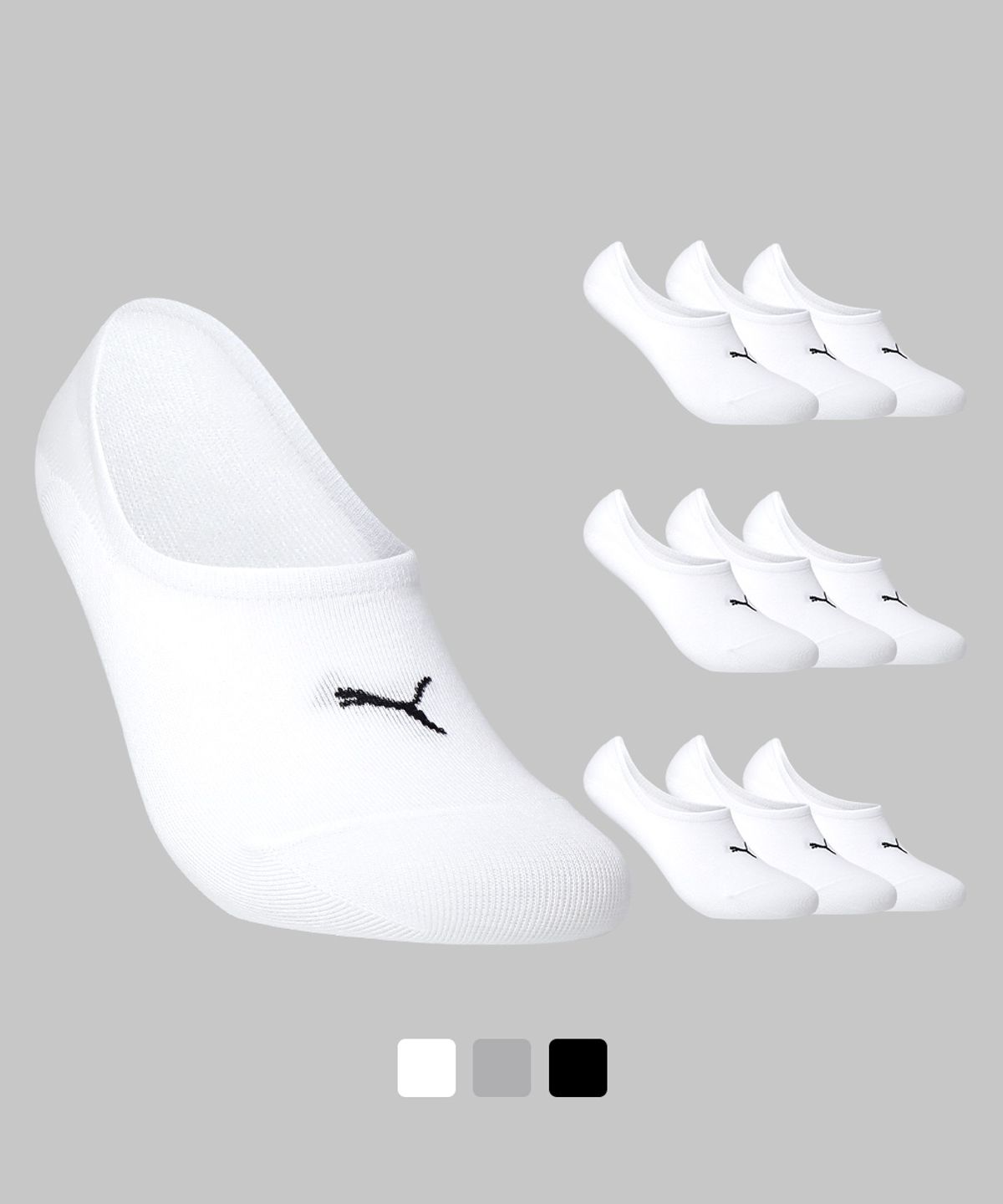 푸마양말(PUMA SOCKS) 크레오라 페이크삭스 10PACK [사이즈/컬러선택]