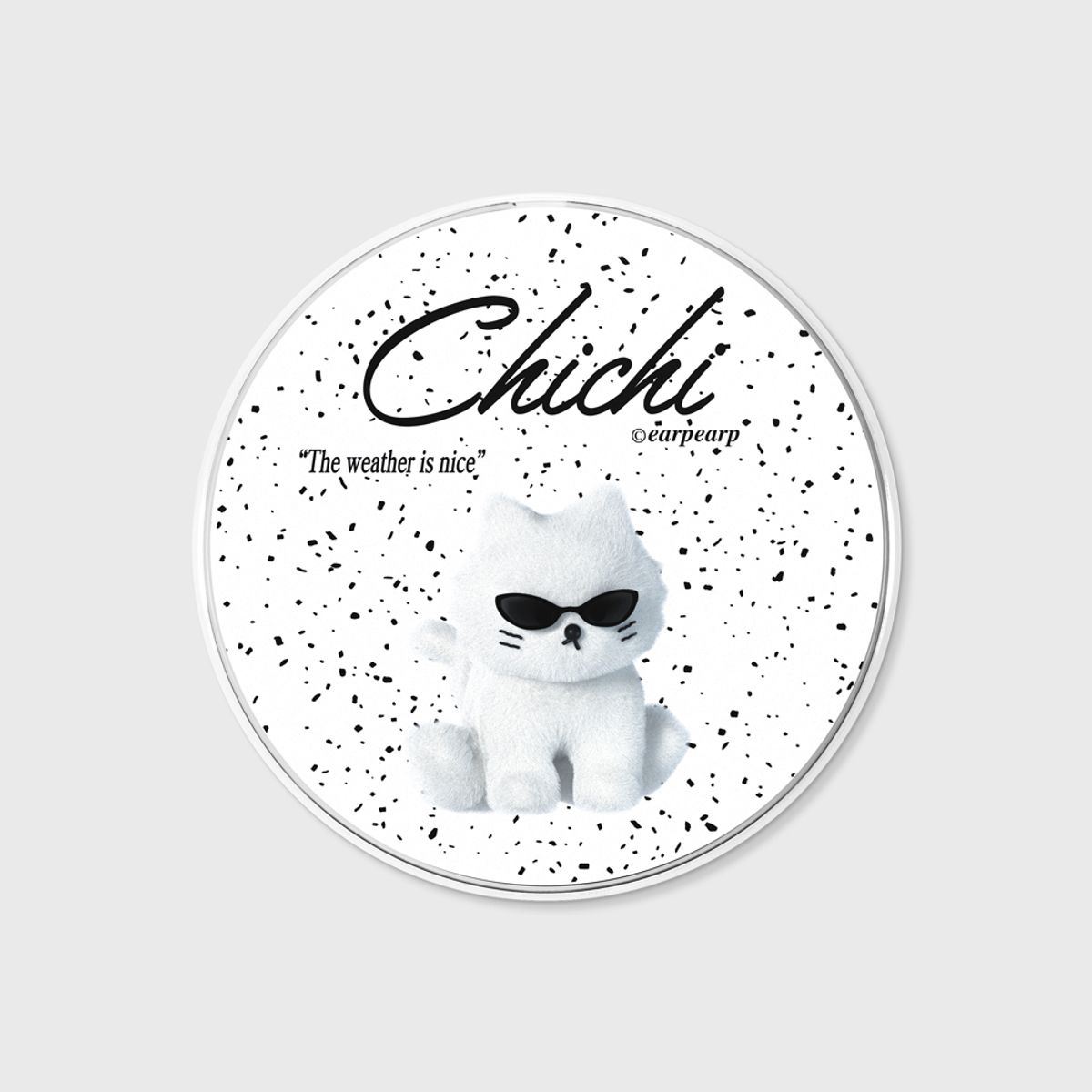 어프어프(EARPEARP) SUNGLASSES CHICHI-WHITE(무선충전기)