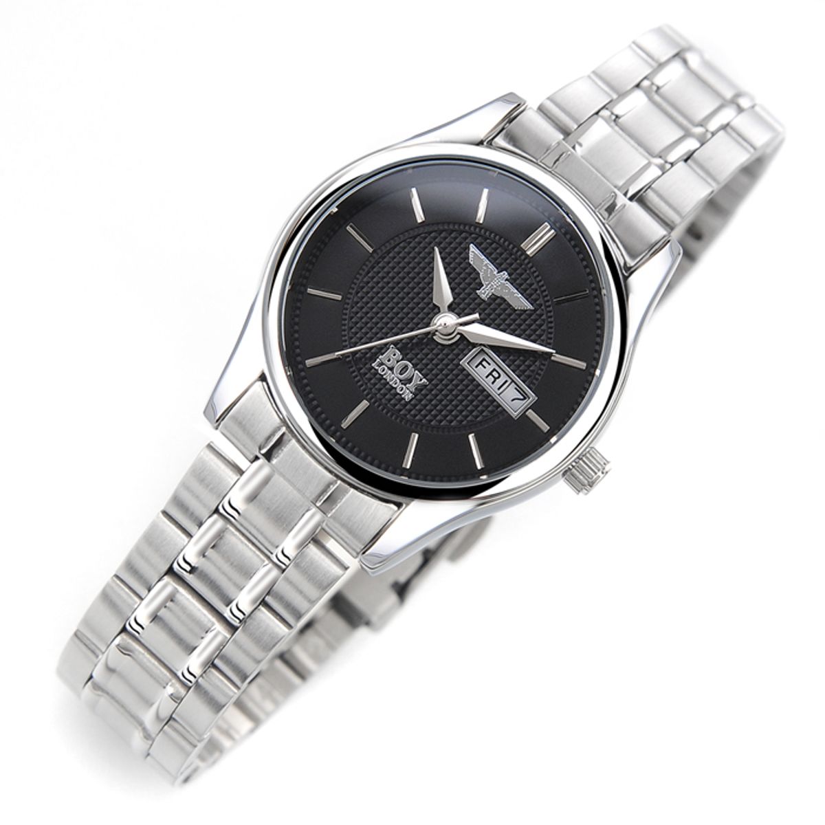 보이런던와치(BOYLONDON WATCH) 커플메탈시계 여성용 BLD815L-BK