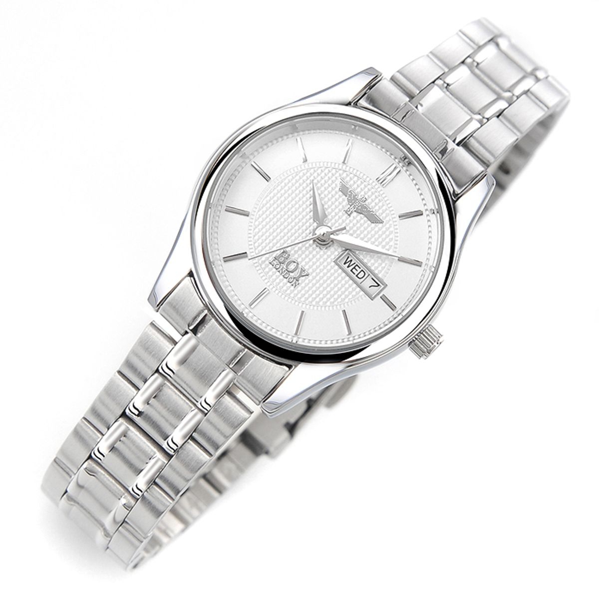 보이런던와치(BOYLONDON WATCH) 커플메탈시계 여성용 BLD815L-WH