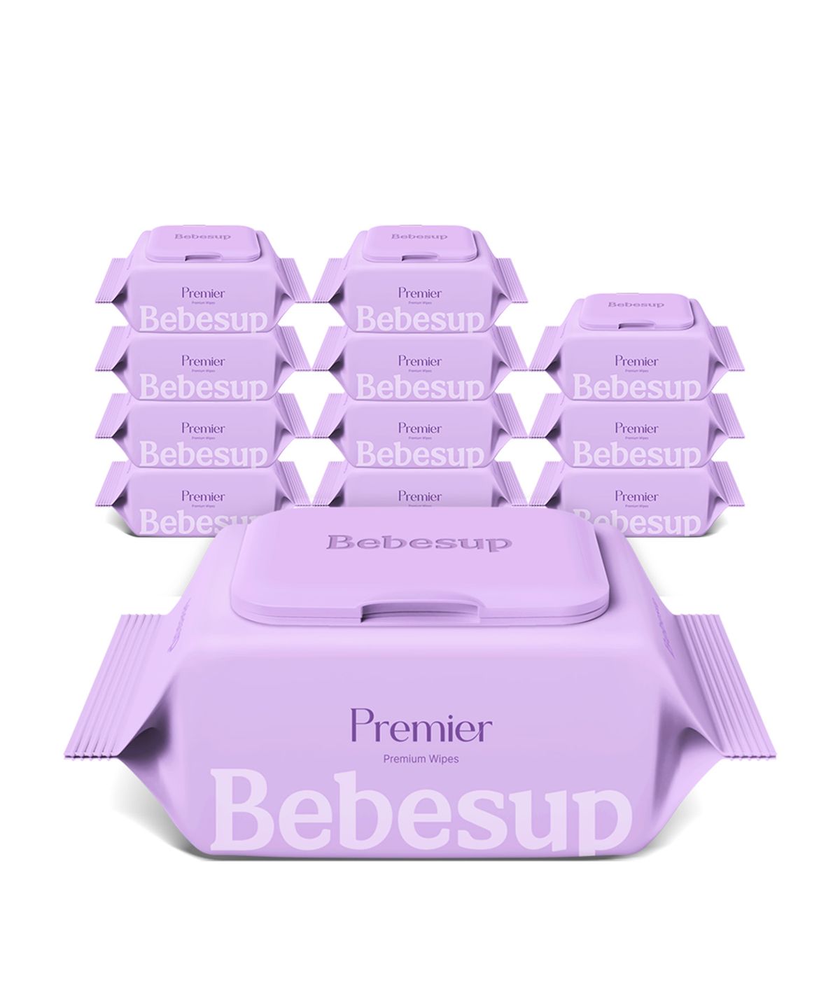 베베숲(BEBESUP) 프리미어 20매 휴대 12팩 캡