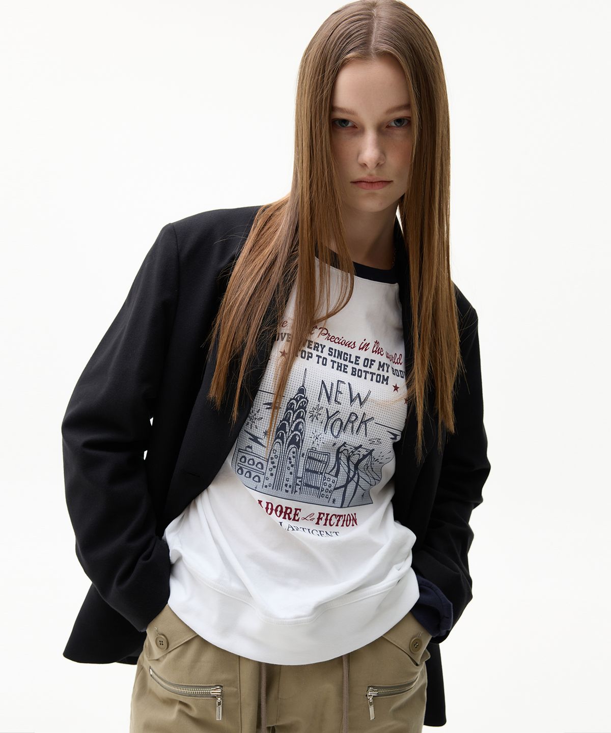 라티젠(LARTIGENT) LK SET-UP JACKET(BLACK)