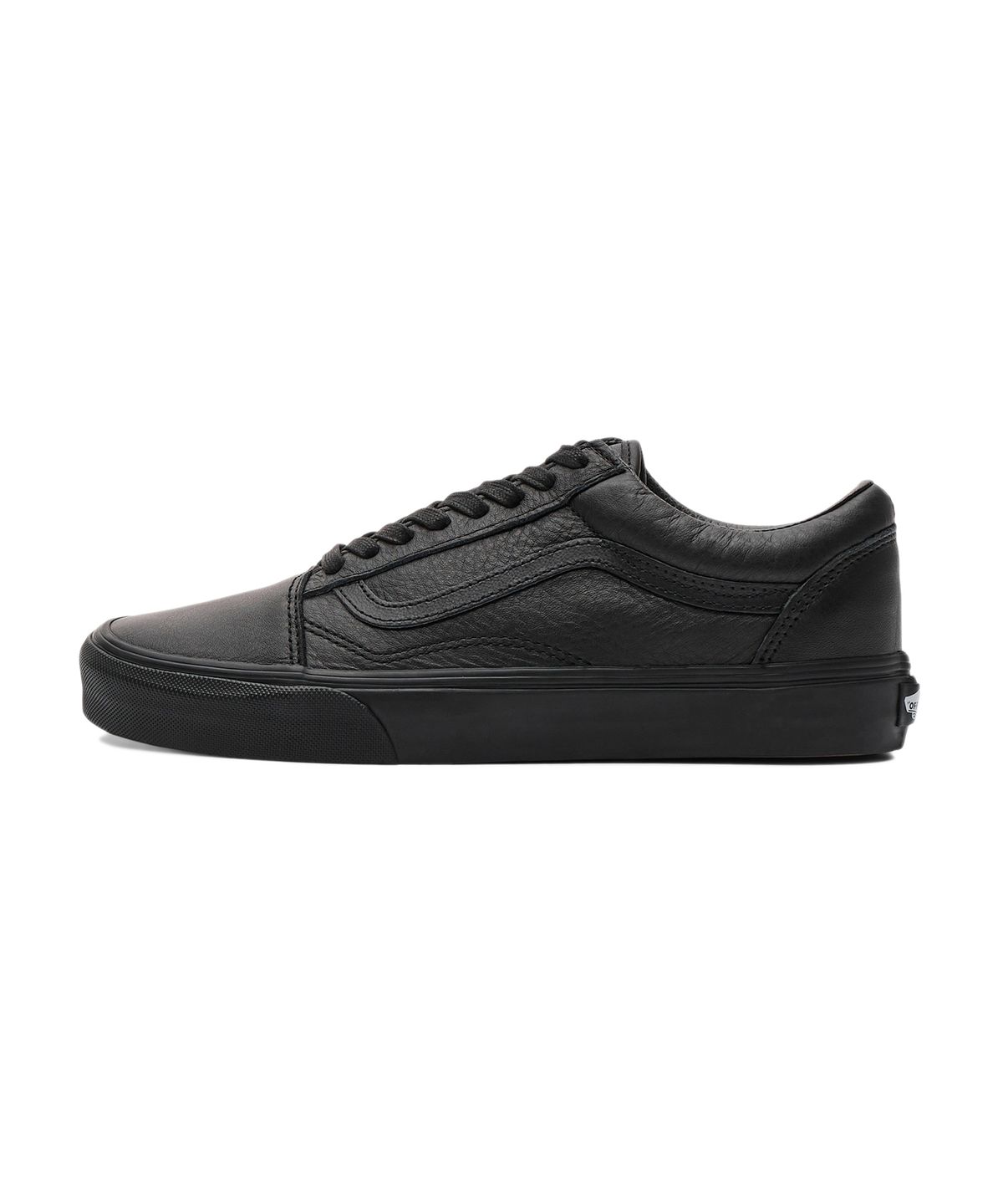 반스(VANS) 올드스쿨 - (레더) 블랙 / VN0003Z6L3A1