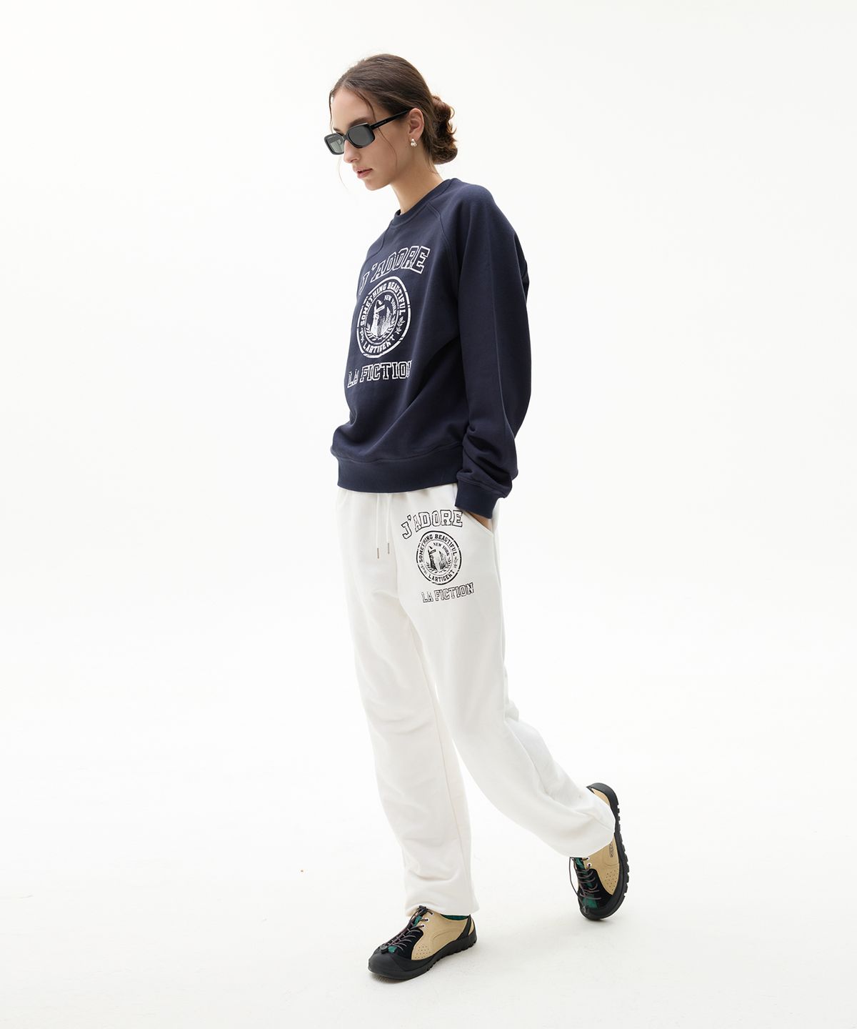 라티젠(LARTIGENT) LK NEWYORK JOGGER PANTS(WHITE)