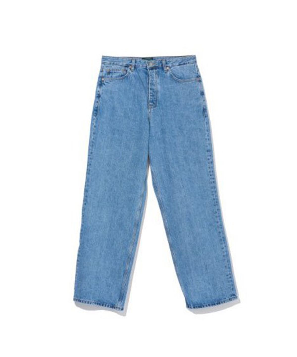 브루먼(BRUMAN) Wide Denim Pants 5P (Light Indigo)