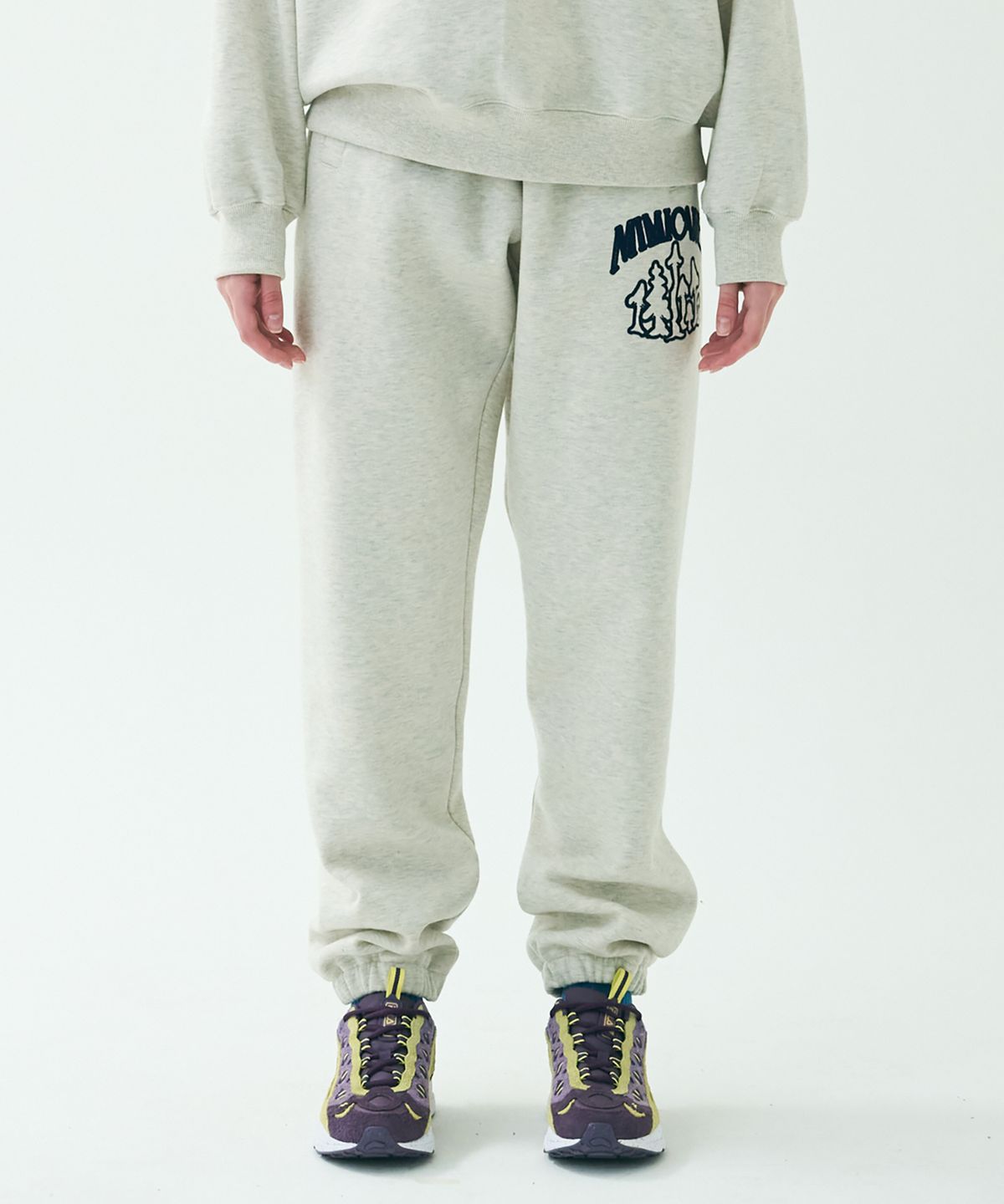 미미카위(MIMICAWE) MIMI FOREST JOGGER PANTS/OATMEAL