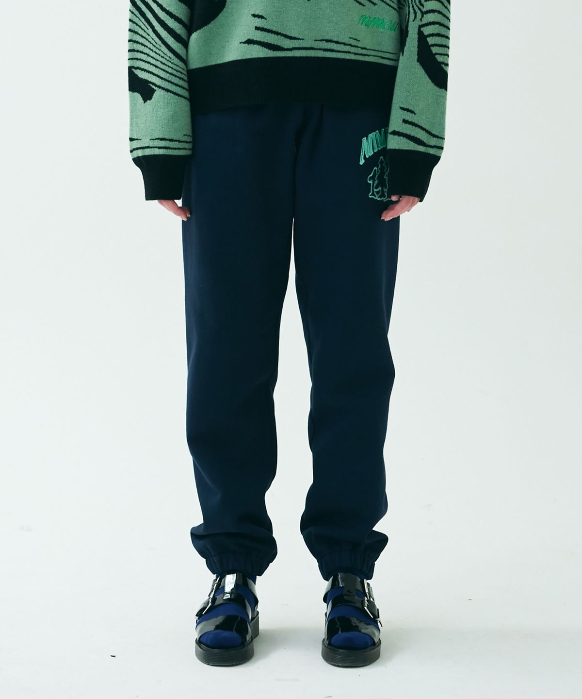 미미카위(MIMICAWE) MIMI FOREST JOGGER PANTS/NAVY