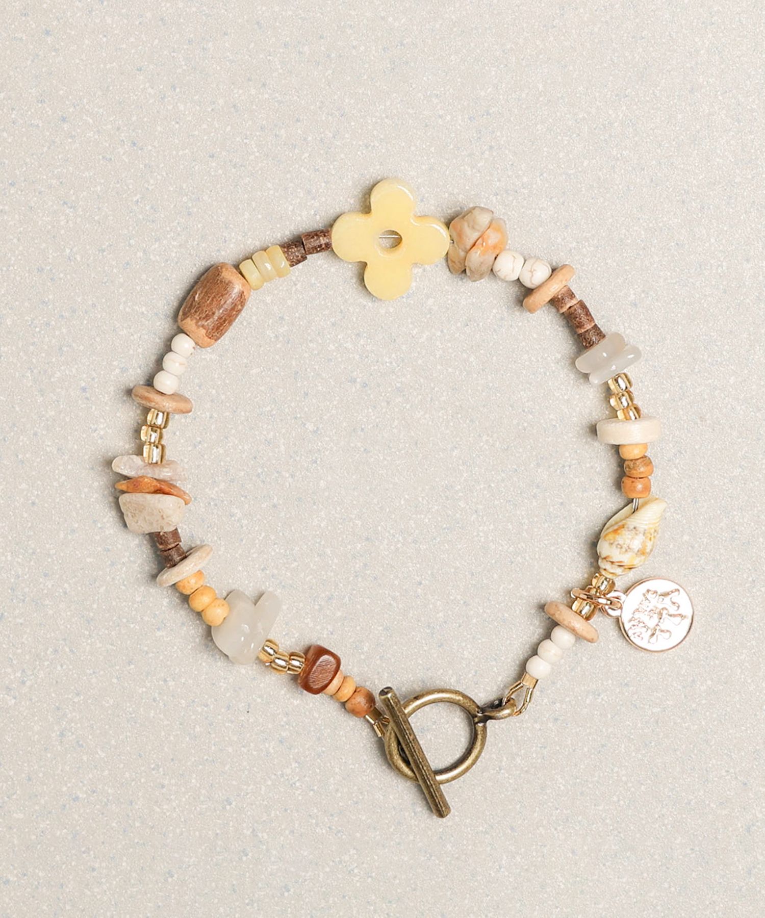 ★tow tow archive★ Clover Symbol Bracelet Daisy TBH12ABTB00 MUSINSA | TOWTOW ARCHIVE Clover Symbol Bracelet Daisy
