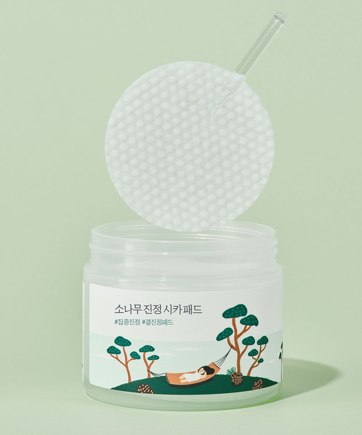 라운드랩(ROUNDLAB) 소나무 진정 시카 패드 50매