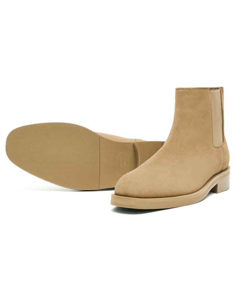 야세X드로우핏 콘테 스웨이드 첼시 [TAN BEIGE]