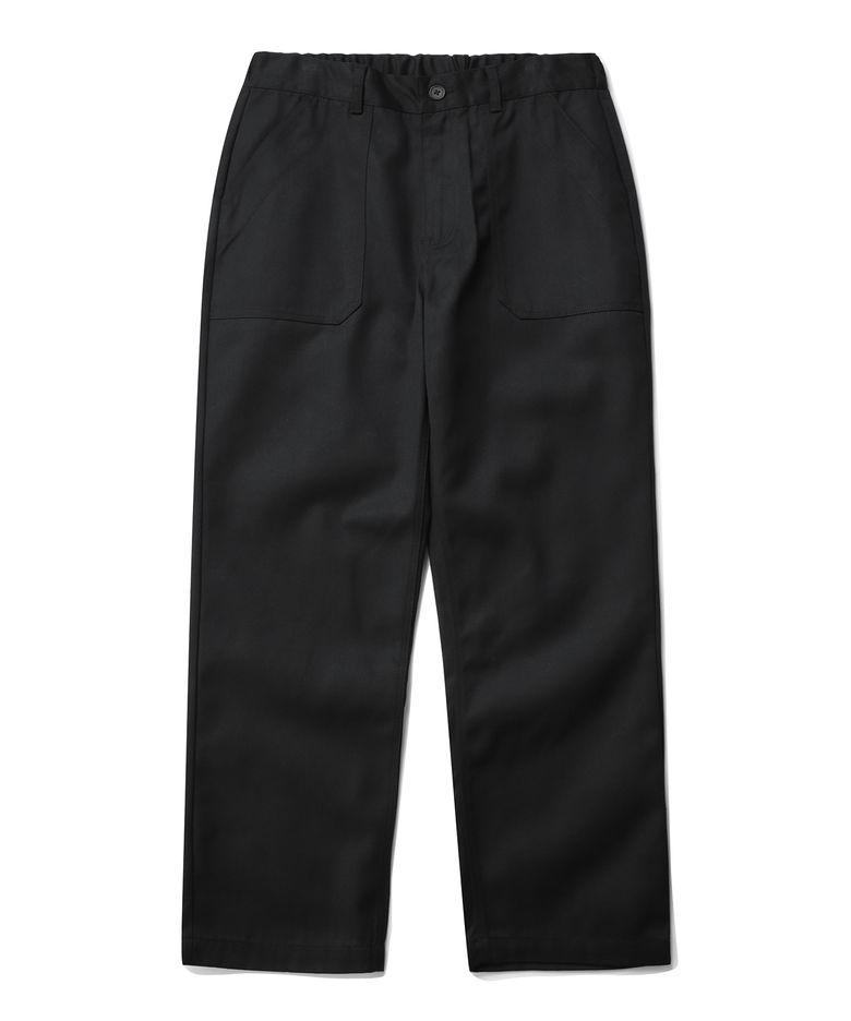 NYC LABEL CP REGULAR FIT FATIGUE PANTS 블랙