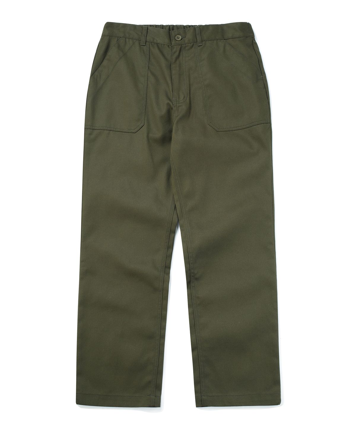 컬럼비아 유니버시티(COLUMBIA UNIVERSITY) NYC LABEL CP REGULAR FIT FATIGUE PANTS 다크카키