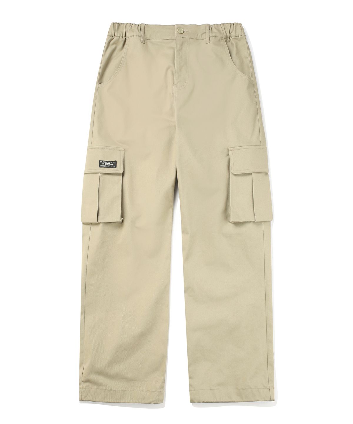 컬럼비아 유니버시티(COLUMBIA UNIVERSITY) NYC LABEL CP MULTI POCKET LOOSE FIT PANTS 헤리티지베이지