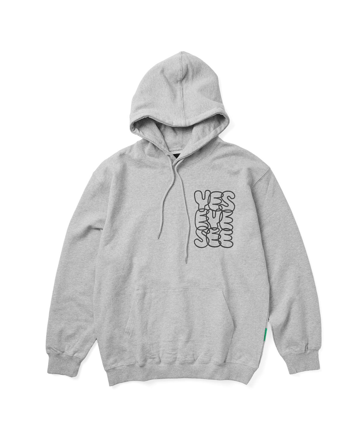 예스아이씨(YESEYESEE) C-Logo Hoodie Grey